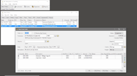 Accounting distribution manufacturing software